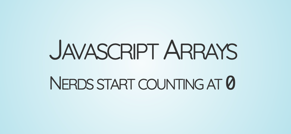 Slides - Javascript arrays