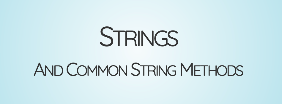 Slides - Javascript strings