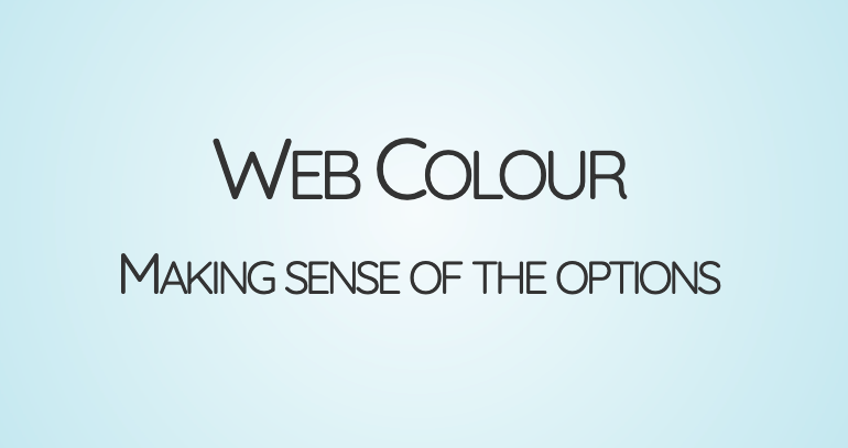 Web colour slides